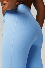 oasis rib high-waisted legging