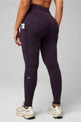 cold weather high-waisted pocket legging