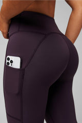 cold weather high-waisted pocket legging