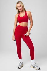 seamless high-waisted houndstooth legging