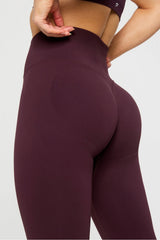 seamless scrunch high-waisted legging