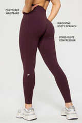 seamless scrunch high-waisted legging