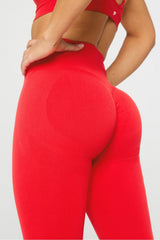 seamless scrunch high-waisted legging