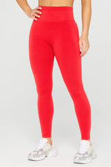seamless scrunch high-waisted legging