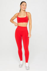seamless scrunch high-waisted legging