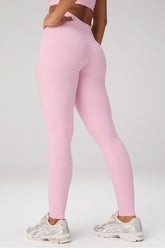 heatherflex high-waisted tlc legging