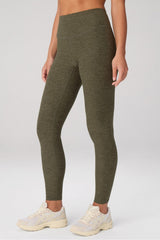 heatherflex high-waisted tlc legging