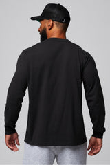 the r&r long sleeve pocket tee