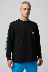 the r&r long sleeve pocket tee