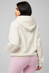 cozy fleece hoodie