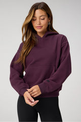 cozy fleece hoodie