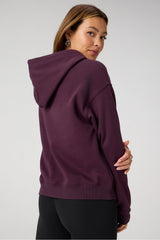 cozy fleece hoodie