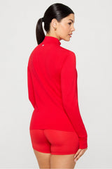 feather tech+ half-zip top