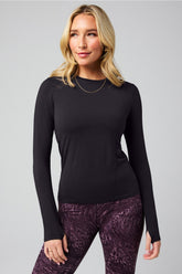 feather tech+ long-sleeve top