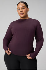 feather tech+ long-sleeve top