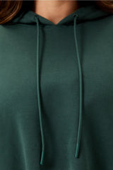 cozy fleece everyday cropped hoodie