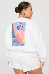 year round terry crew neck sweatshirt