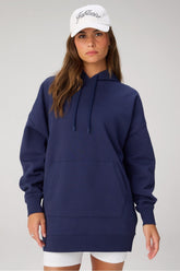 cozy fleece oversized hoodie