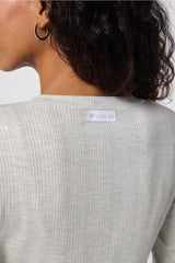 luxe360 rib long-sleeve top