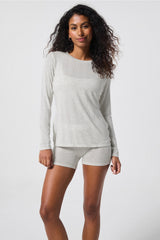 luxe360 rib long-sleeve top