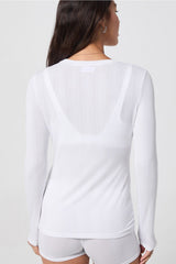 luxe360 rib long-sleeve top