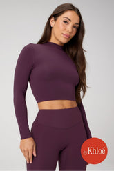 seamless long-sleeve essential tee