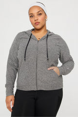 cloud jersey full zip hoodie