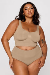 nearly naked shapewear midi bra