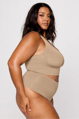 nearly naked shapewear midi bra