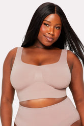 nearly naked shapewear midi bra
