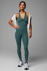 oasis twist front 7/8 jumpsuit