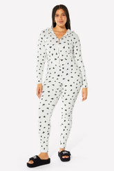 pet me heart pocket onesie