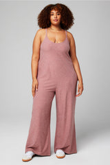 cloud jersey wide leg onesie