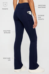 stretchtech™ kick flare scrub legging