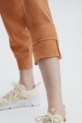 high-waisted cold weather pocket jogger