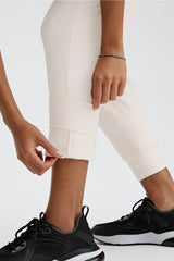 high-waisted cold weather pocket jogger