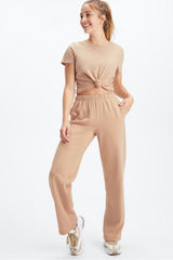 lightweight go-to wide leg sweatpant