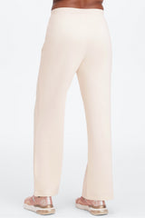 plush interlock wide leg pant