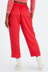 ecosatin crop pant