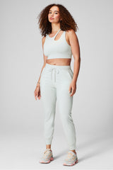 high-waisted performance jogger