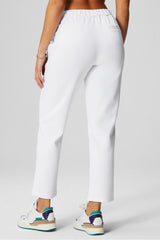 tapered tricot pant
