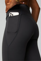 oasis pureluxe high-waisted crossover flare