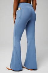 oasis pureluxe high-waisted crossover flare