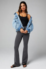 oasis pureluxe high-waisted kick flare