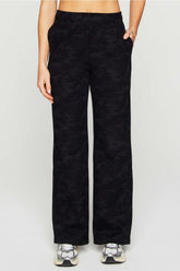 cozy fleece wide leg sweatpant