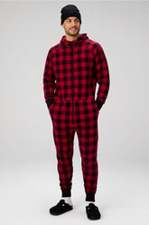 the go-to fleece hooded onesie