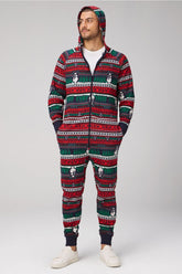 the go-to fleece hooded onesie