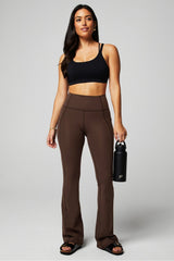 oasis pureluxe high-waisted pocketed kick flare