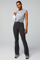 oasis pureluxe high-waisted pocketed kick flare