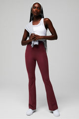 oasis pureluxe high-waisted pocketed kick flare